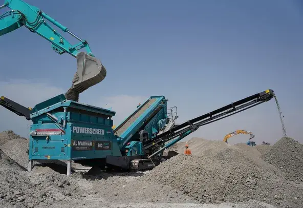 Mobile Screener, 600 tph