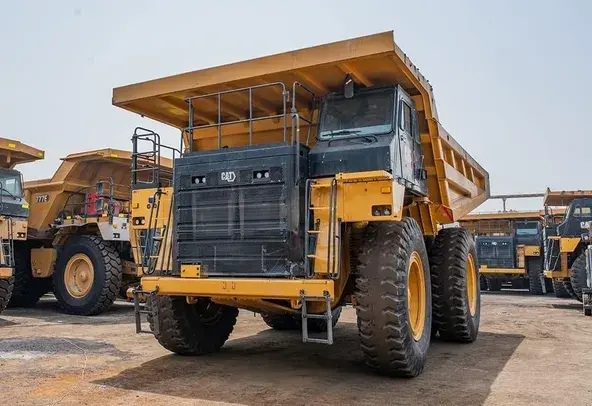 Rigid Dump Trucks, 98 ton
