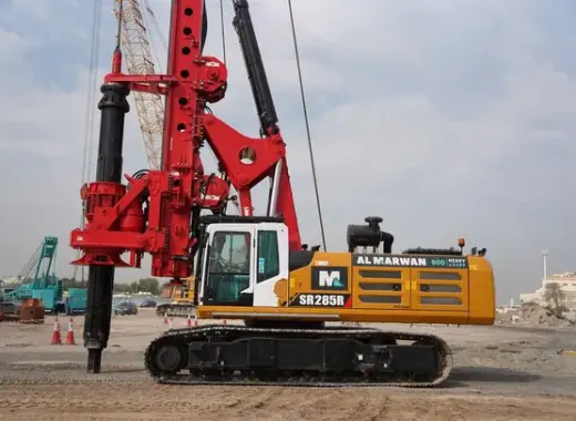 Rotary Drilling Rig, 105 ton