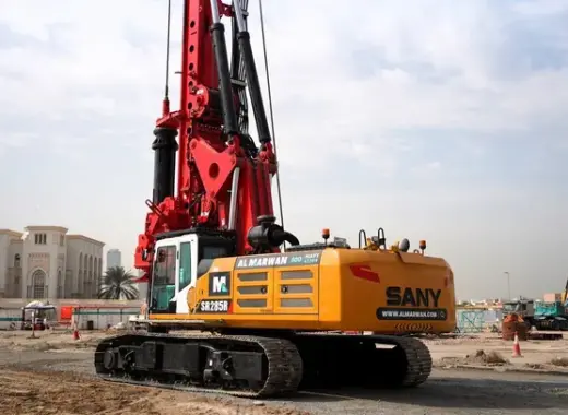 Rotary Drilling Rig, 105 ton